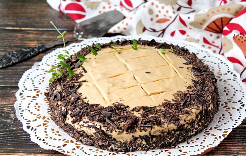 1. Этап. Торт Ириска с вареной сгущенкой: Приятного аппетита!