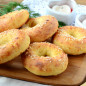 Творожные бублики с сыром