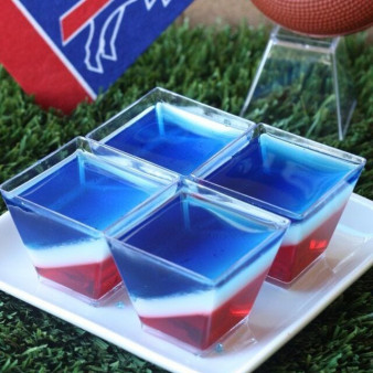 Buffalo Bills Jell-O Shots