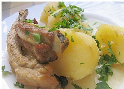 1. Этап. Свиные ребрышки в мультиварке Редмонд: Приятного аппетита!