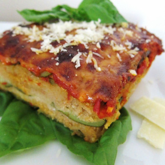 Лазанья из кабачков