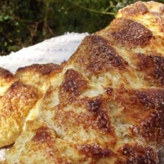 Сдобные булочки на скорую руку