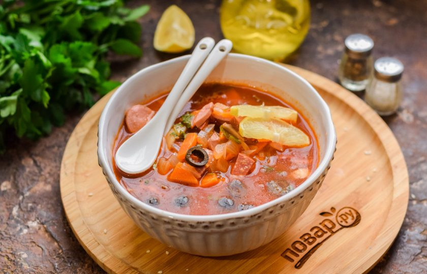 1. Этап. Солянка Барская: Приятного аппетита!