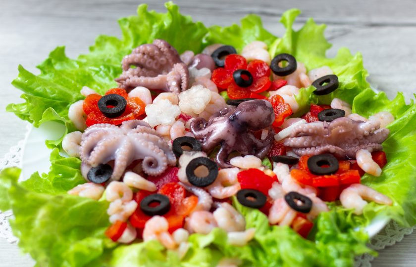 1. Этап. Салат Цветочная поляна: Приятного аппетита!