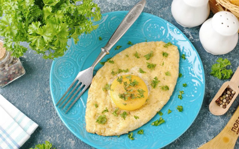 1. Этап. Хачапури из кабачков: Хачапури из кабачков готово. Приятного аппетита!