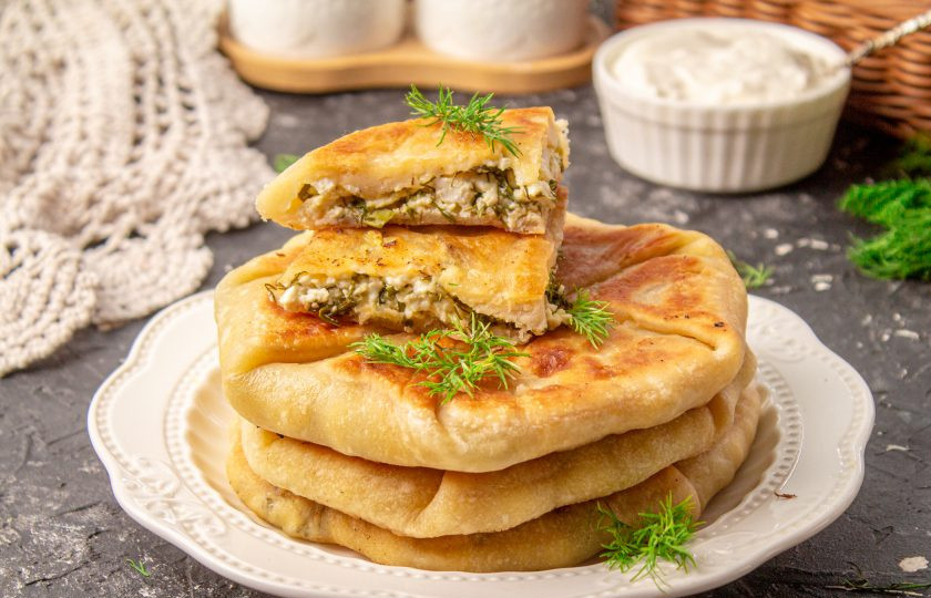 1. Этап. Молдавские плацинды: Подавайте горячими. Приятного аппетита!