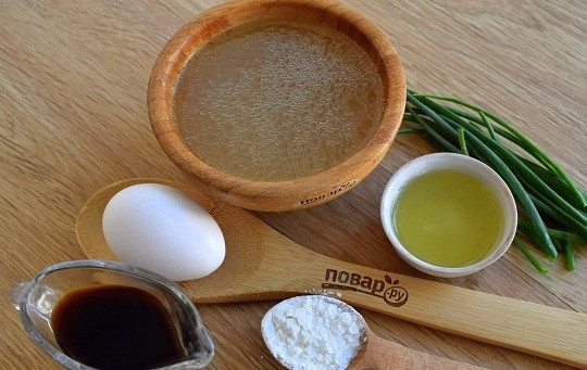 1. Этап. Суп-пюре из яиц (лучше, чем в ресторане): Подготовьте необходимые продукты.