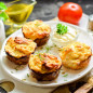 Маффины из курицы и кабачков