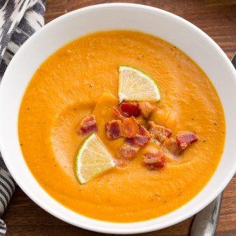 Bacon-Sweet Potato Soup