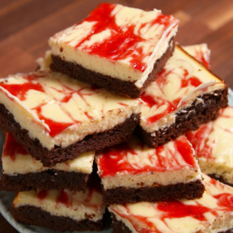 Raspberry Cheesecake Brownies