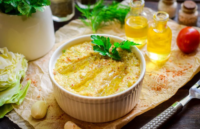 1. Этап. Форшмак из капусты: Приятного аппетита!