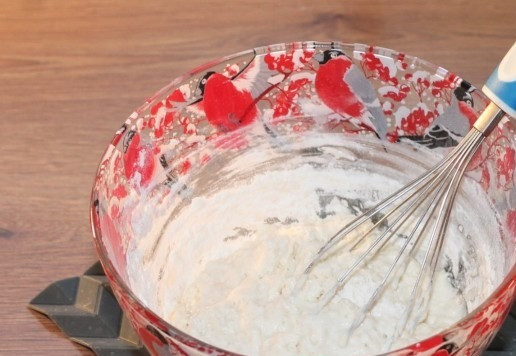 1. Этап. По мотивам кребли или вергуны: 3. Добавить, соль, сахар, ванильный сахар