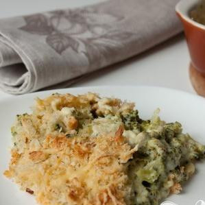 1. Этап. Гратен из брокколи: 6. Затем из духовки вынимаем, минут 5 даем постоять, и можем подавать.