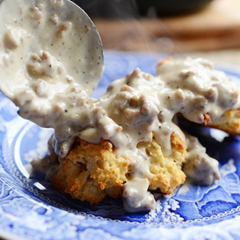 Песочное печенье с подливой