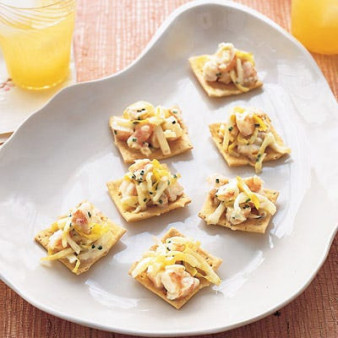 Shrimp Salad Canapés with Endive