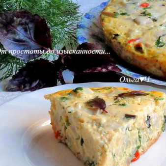 Запеканка из цветной капусты в мультиварке