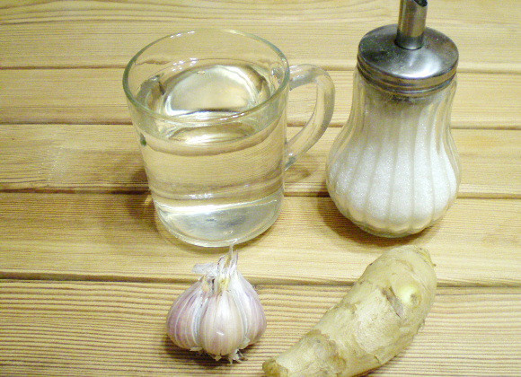 1. Этап. Настой из имбиря для похудения: 1. Приготовим необходимые ингредиенты для настоя.