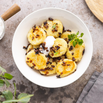 Постные ленивые вареники