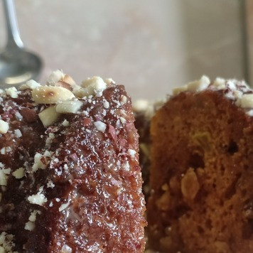 1. Этап. Кекс на вареной сгущенке: Приятного аппетита!