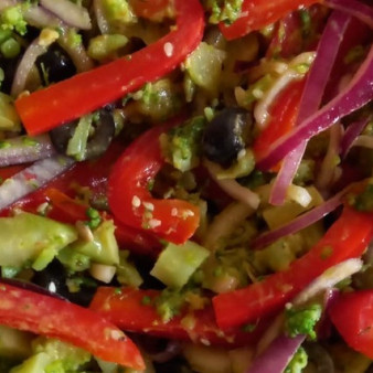 Салат Веселка