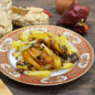 Картофель жареный с грибами