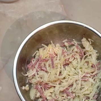 1. Этап. Салат Любавушка: *