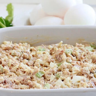 Салат из тунца (рецепт)