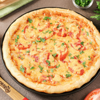 Пицца из хрущёвского теста