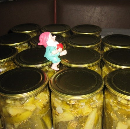 1. Этап. Огурчики Пальчики на зиму: Приятного аппетита!