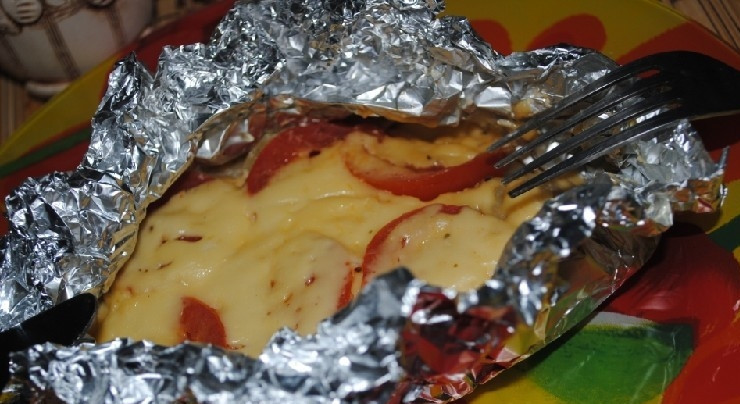 1. Этап. Рыба, запеченная в фольге в мультиварке: Поставьте режим 