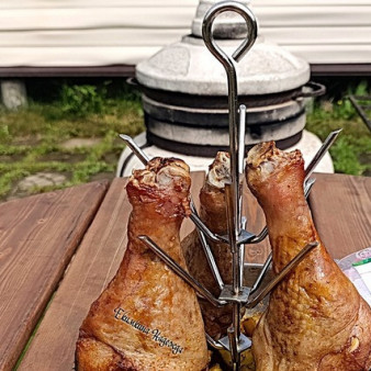 Голени индейки из тандыра