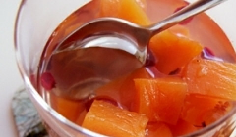 1. Этап. Компот из тыквы на зиму: Компот лучше подавать охлажденным. Приятного аппетита!