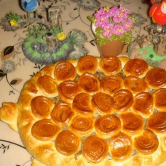 Пирог ЧЕРЕПАШКА