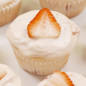 Strawberry Champagne Cupcakes
