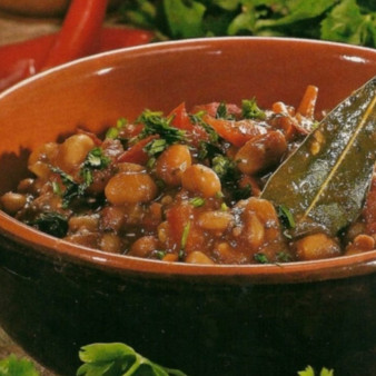 Лобио с мясом в мультиварке