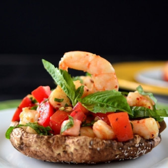 Грибная брускетта