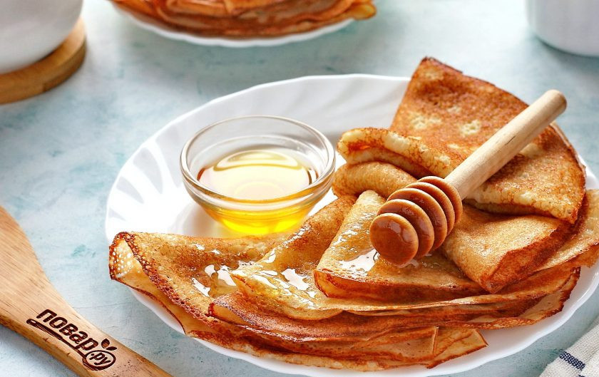 1. Этап. Блины Тающие во рту: Приятного аппетита!