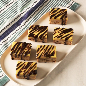 Boston Cream Blondies