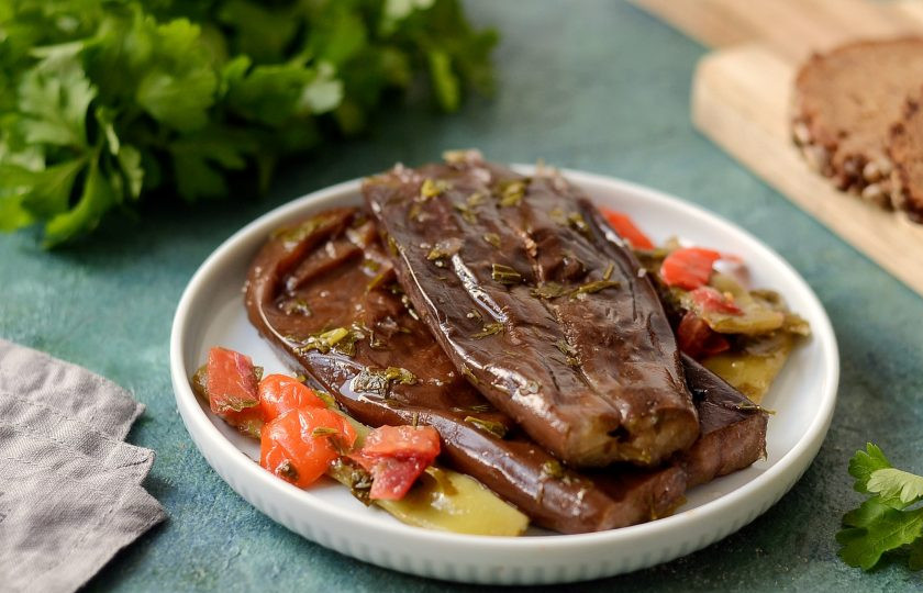 1. Этап. Турша из баклажанов: Приятного аппетита!