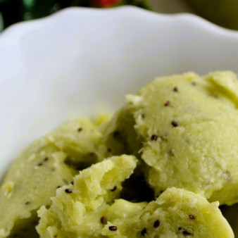 Мороженое из киви