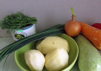 1. Этап. Диетический суп: Начнем!