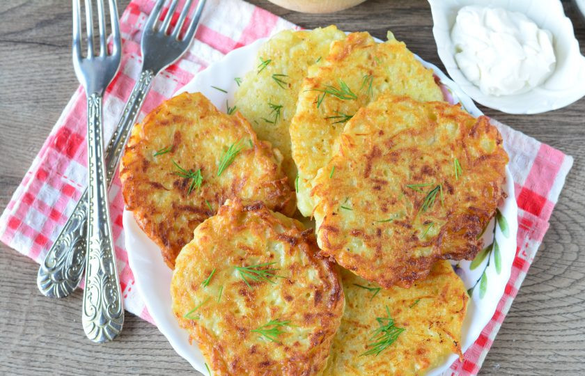 1. Этап. Картофельные шницели: Приятного аппетита!