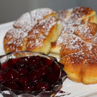 Пышки на кефире