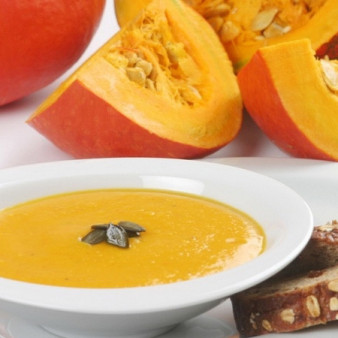 Манная каша с тыквой