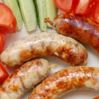 Домашние колбаски в кишке