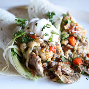 Cheesesteak Burritos