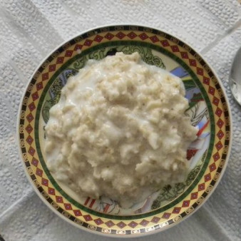 Овсяная каша на молоке