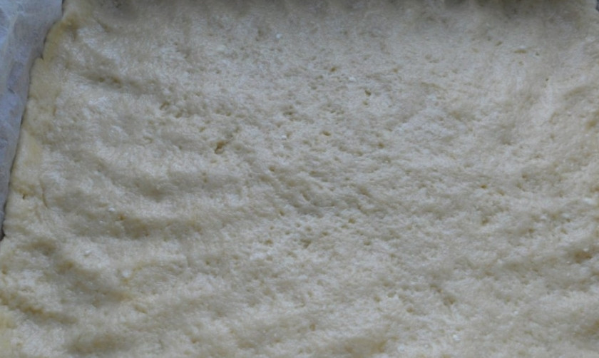 1. Этап. Яблочный пирог из творожного теста: 5. 