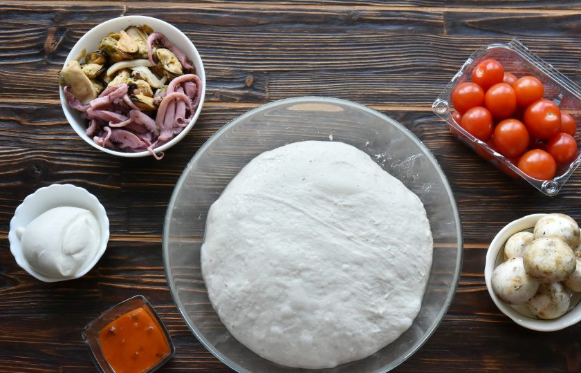 1. Этап. Пицца Том Ям: Для приготовления пиццы 