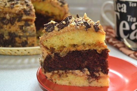 1. Этап. Торт Витязь: Вот такой красивый и нереально вкусный торт 